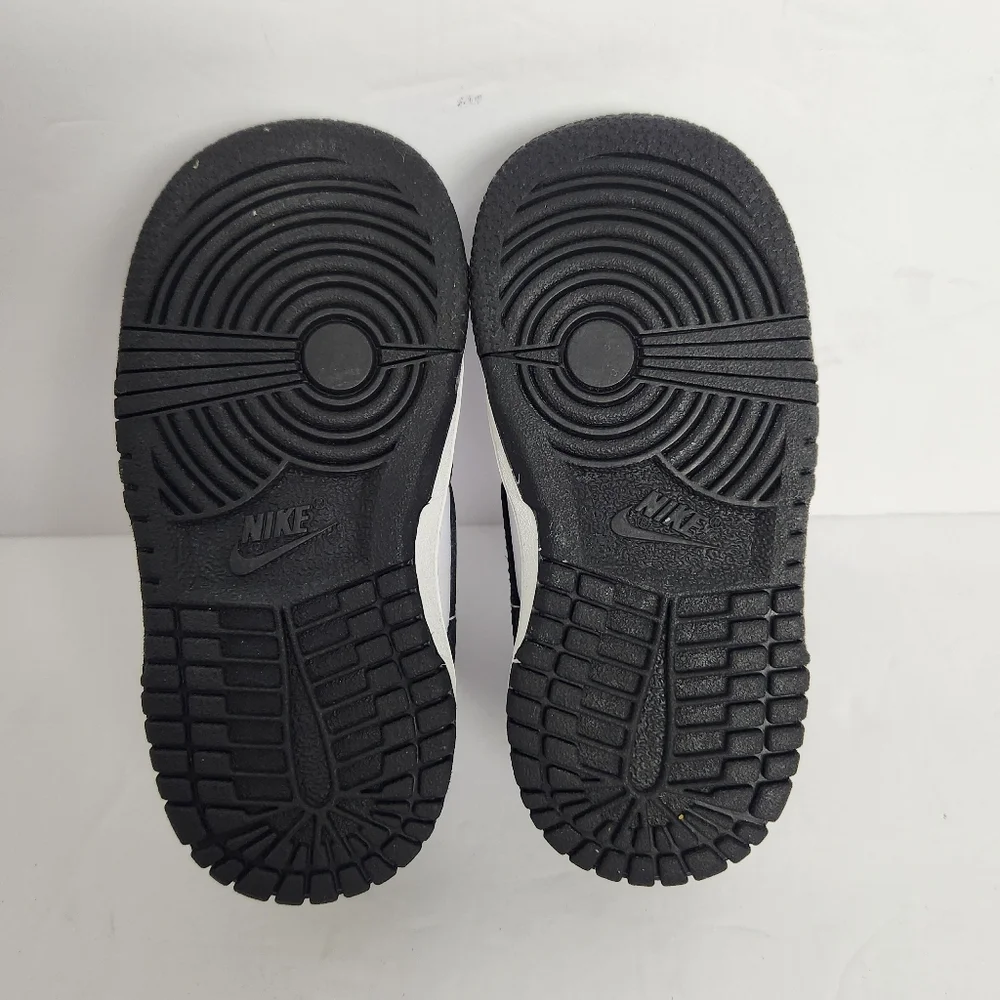 Nike Dunk Low Shoes Toddler Size 6C Black White Panda Kids Sneakers CW1589-100 - Picture 12 of 12